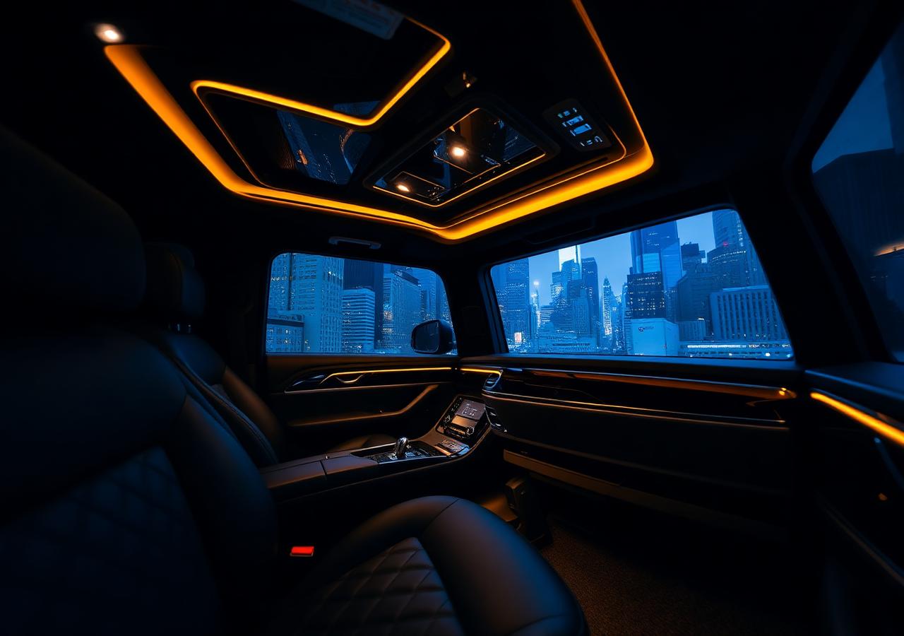 Luxury interior — Airport Transportation